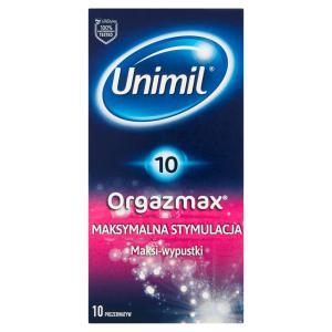 Prezerwatywy Unimil OrgazMax x 10 szt