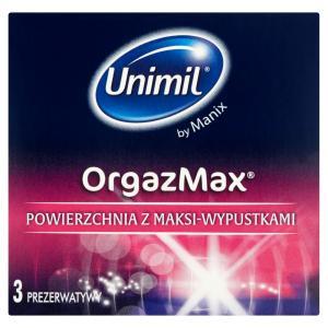 Prezerwatywy Unimil OrgazMax x 3 szt