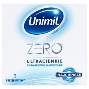 Prezerwatywy Unimil Zero x 3 szt