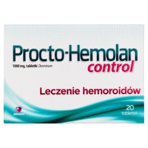 Procto-hemolan control x 20 tabl