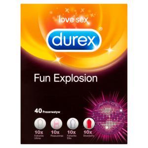 Promocyjny zestaw - prezerwatywy Durex Fun Explosion w dwupaku (2 x 40 szt)