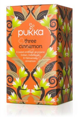 Pukka herbata Three Cinnamon Bio x 20 sasz