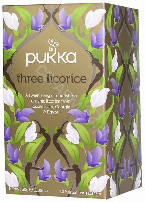 Pukka herbata Three Licorice Bio x 20 sasz