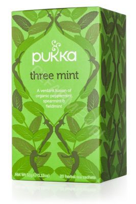 Pukka herbata Three Mint Bio x 20 sasz
