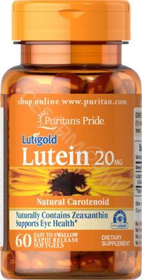 Puritan's Pride Luteina 20 mg x 60 kaps