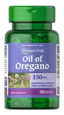 Puritan's Pride Olejek z Oregano Ekstrakt 150 mg x 90 kaps