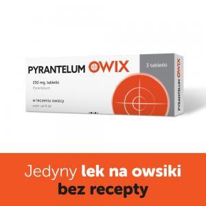 Pyrantelum Owix (Pyrantelum Polpharma) 250 mg x 3 tabl