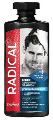 Radical Men przeciwłupieżowy szampon wzmacniający 400 ml