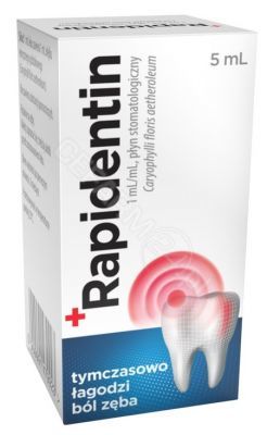 Rapidentin 1ml/ml płyn stomatologiczny 5ml