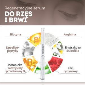 Regenerum serum regeneracyjne do brwi i rzęs 4 ml + 7 ml