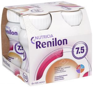 Renilon 7.5 o smaku karmelowym 4 x 125 ml