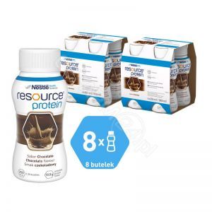 Resource protein czekoladowy w dwupaku (2x) 4 x 200 ml