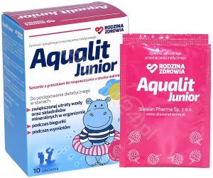 Rodzina Zdrowia Aqualit Junior x 10 sasz