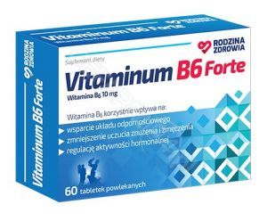 Rodzina Zdrowia Vitaminum B6 Forte x 60 tabl