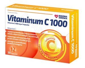 Rodzina Zdrowia Vitaminum C 1000 x 30 kaps