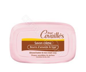 Roge Cavailles kremowe mydło masło migdałowe i róża 115 g