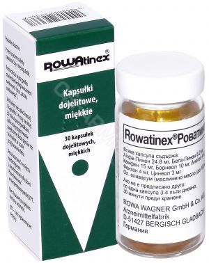 Rowatinex x 30 kaps dojelitowych (import równoległy - Inpharm bg)