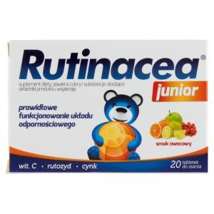 Rutinacea junior x 20 tabletek do ssania