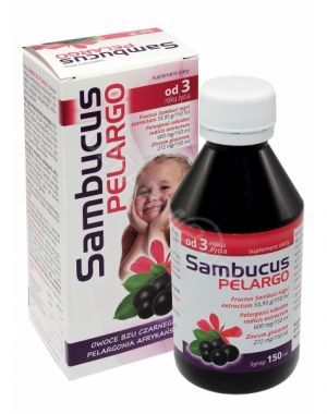Sambucus pelargo syrop 150 ml