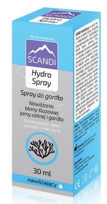 Scandi Hydrospray spray do gardła 30 ml