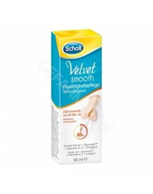 Scholl Velvet Smooth krem nawilżający do codziennej pielęgnacji stóp 60 ml