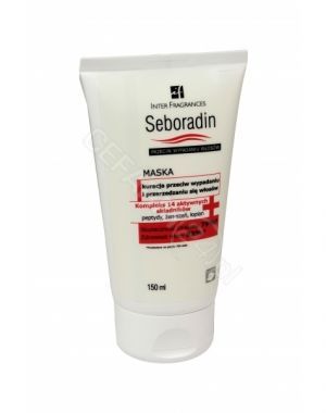 Seboradin przeciw wypadaniu włosów maska 150 ml