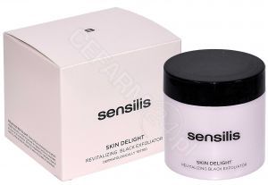 Sensilis Skin Delight - rewitalizujący czarny peeling do każdego typu cery 75 ml