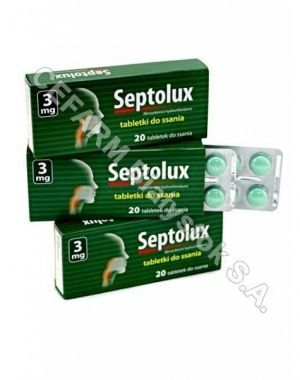 Septolux 3 mg x 20 tabl do ssania