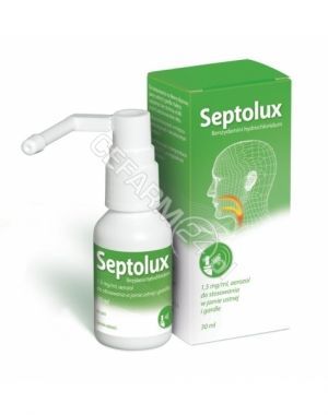 Septolux aerozol 1,5 mg/1 ml 30 ml