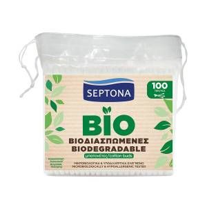 Septona Ecolife biodegradowalne patyczki higieniczne x 100 szt