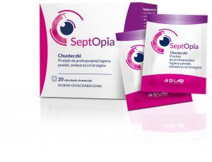 SeptOpia - chusteczki do higieny powiek x 20 szt