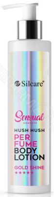 Silcare Sensual perfumowany nawilżający balsam do ciała z drobinkami złota Hush Hush 250 ml