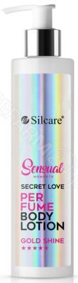 Silcare Sensual perfumowany nawilżający balsam do ciała z drobinkami złota Secret Love 250 ml