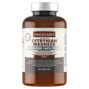Singularis Cytrynian Magnezu Powder 100% Pure 250 g