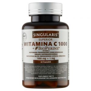 Singularis Witamina C 1000 + Bioperine x 60 kaps