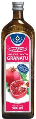 Sok z granatu 100% granVital 980 ml (Oleofarm)