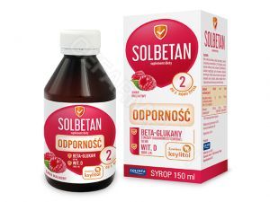 Solbetan syrop 150 ml (smak malinowy)