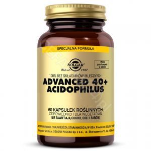 Solgar Advanced 40+ Acidophilus x 60 kaps