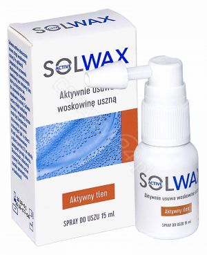 Solwax active spray do uszu 15 ml