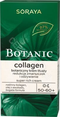 Soraya Botanic Collagen botaniczny krem tłusty 50 ml