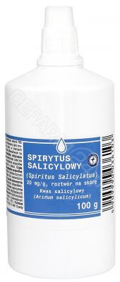 Spiritus salicylatus - spirytus salicylowy 100 g (olsztyn)