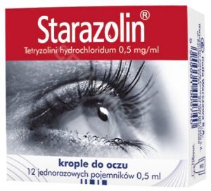 Starazolin krople do oczu 0,5 mg/ml  x 12 minimsów