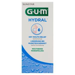 Sunstar Gum Hydral płyn do płukania dla osób cierpiących na suchość jamy ustnej 300 ml