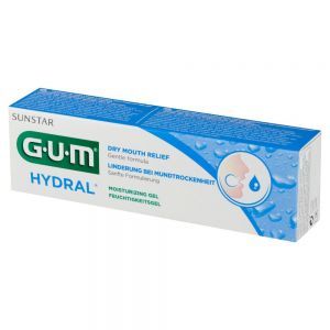 Sunstar Gum Hydral żel nawilżający dla osób cierpiących na suchość w jamie ustnej 50 ml