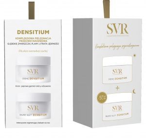 Svr Densitium promocyjny zestaw - krem przeciwstarzeniowy 50 ml + przeciwstarzeniowy balsam na noc 50 ml