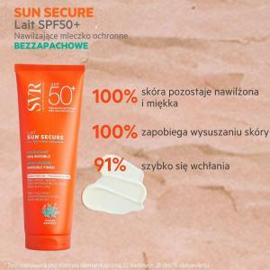 Svr Sun Secure - mleczko ochronne bezzapachowe spf50+ 250 ml