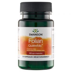 Swanson Folian - Quatrefolic 800 µg x 30 kaps