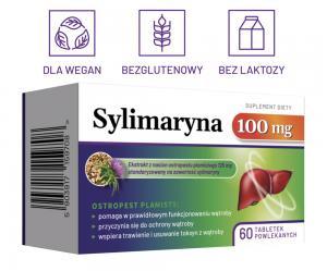 Sylimaryna 100 mg x 60 tabl powlekanych