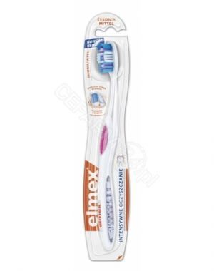 Szczoteczka do zębów Elmex intensywne oczyszczanie (średnia) 1 szt