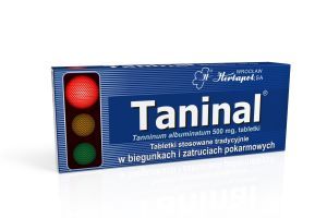 Tanninum albuminatum (taninal) 500 mg x 20 tabl